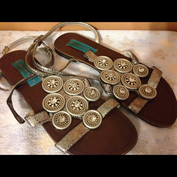 Summer gem sandals