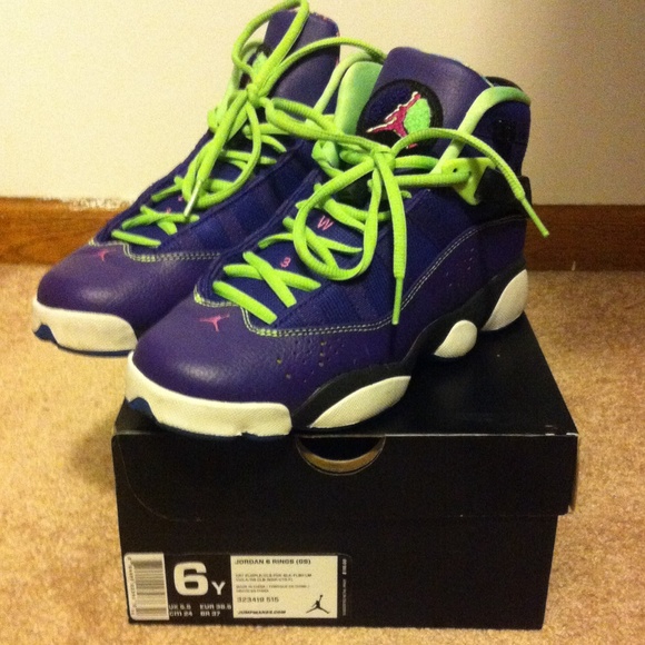 Brand new jordan 6 rings "bel airs"