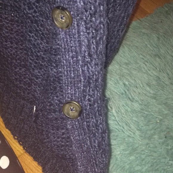 Hollister Sweaters - Navy blue cardigan