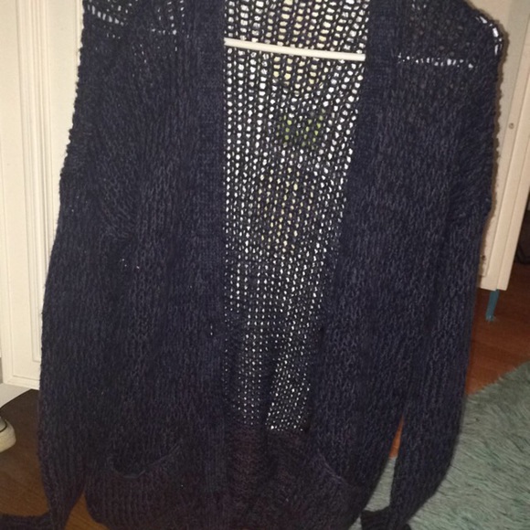 Navy blue cardigan - Picture 2 of 2