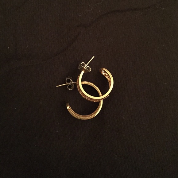 Half hoop earrings
