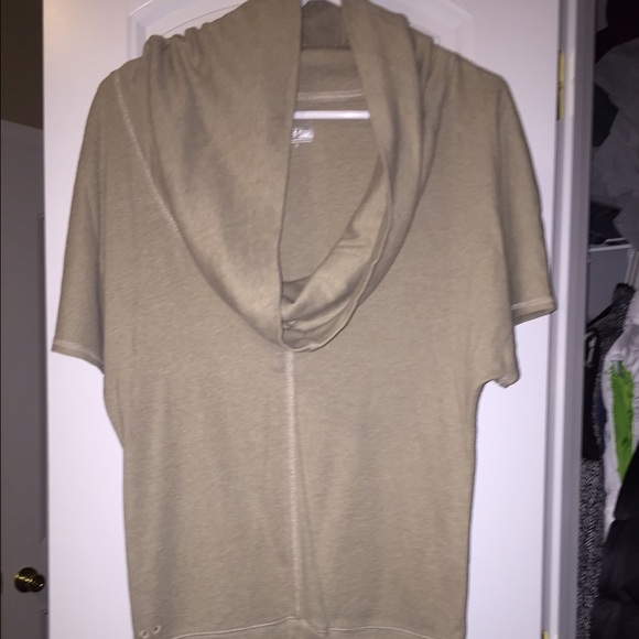 converse funnel neck shirt!