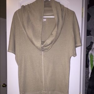 converse funnel neck shirt!