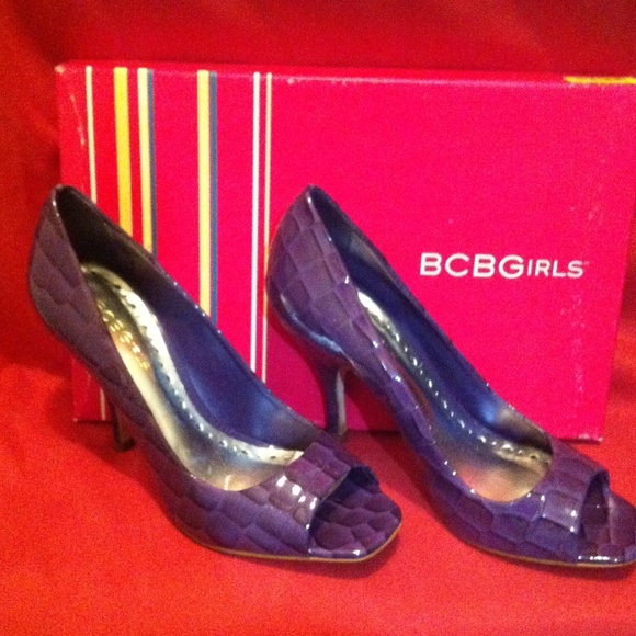 BCBGirls purple heels