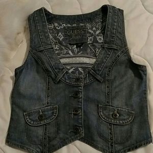 Guess vest..new Lg