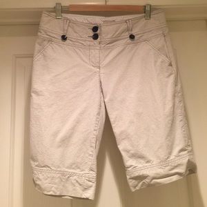 3/4 length Anthropologie shorts