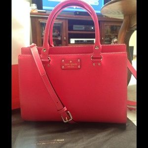 ✨Reduced✨ Kate spade hot rose handbag
