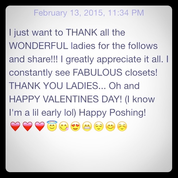 Just saying thank you!