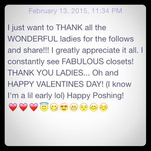 Just saying thank you!