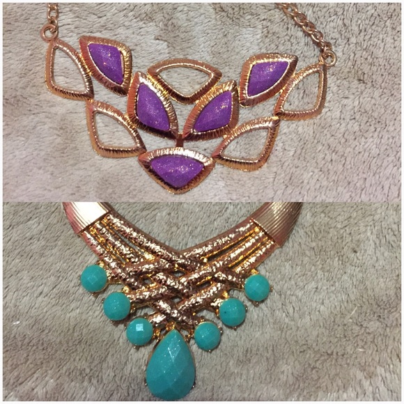 Statement necklaces