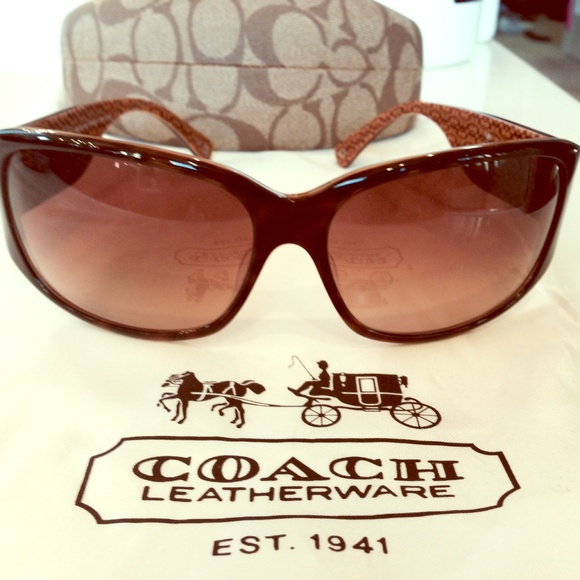 💗 Coach Sunglasses brown tortoise Madeline 💗