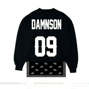 Customize bandanna bottom crewneck