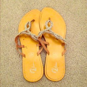 Diamond sandals