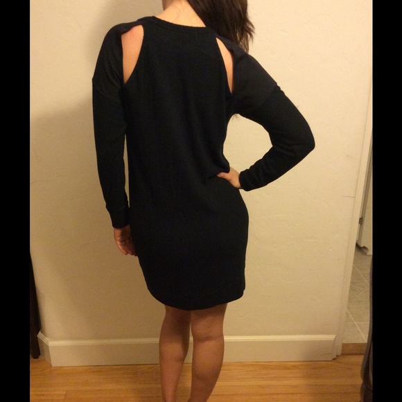 Black LnA Sweater Dress