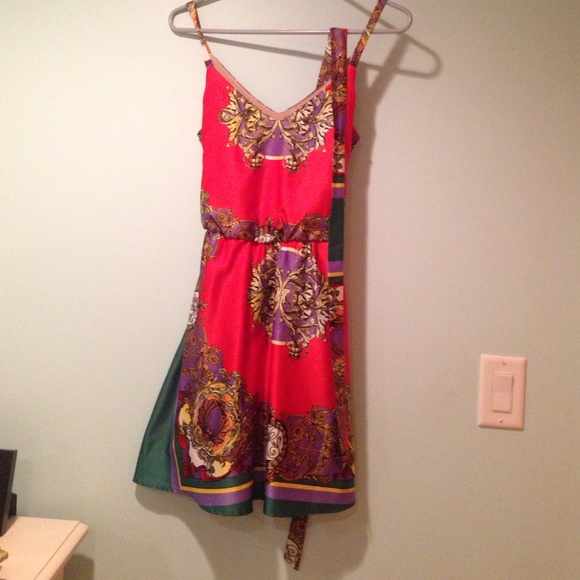 Exotic Print Dress