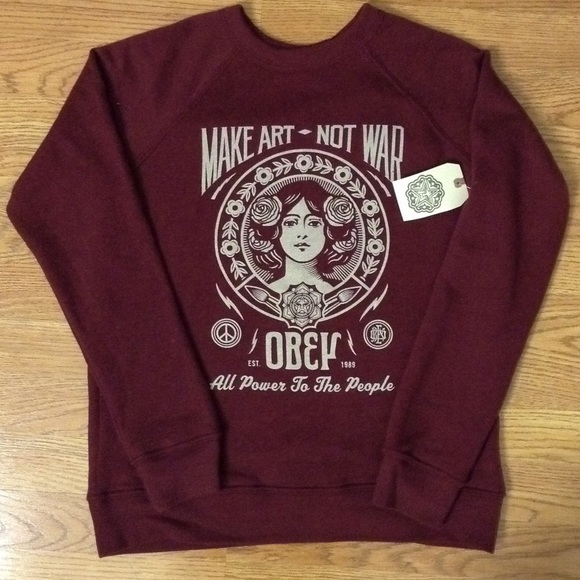 obey sweatshirt womens