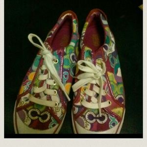 Coach shoes multicolored