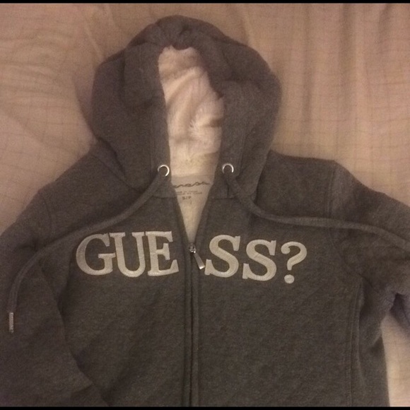Gray guess sweater