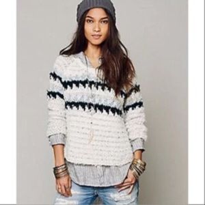 Last chance Free People Fair Isle Sweater