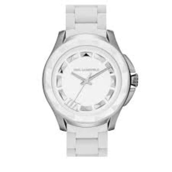 Karl Lagerfeld White Watch