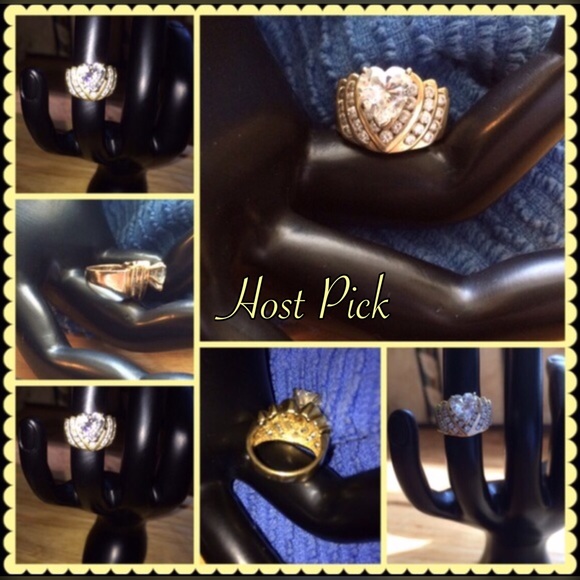 Jewelry - 14KT Gold CZ Ring
