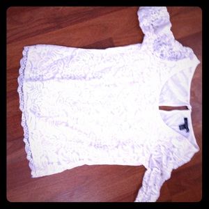 Lace American eagle shirt