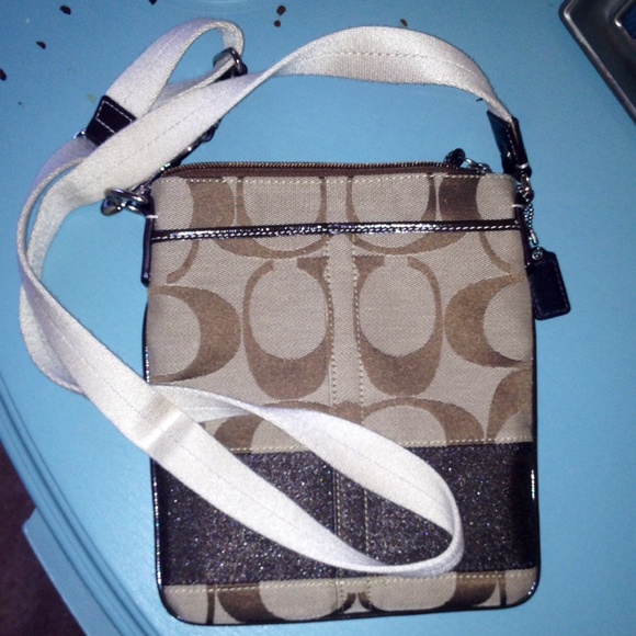 Coach cross-body satchel!