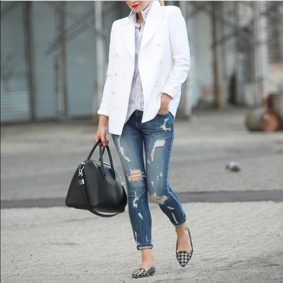 Get the look! Distressed Ankle Leggings