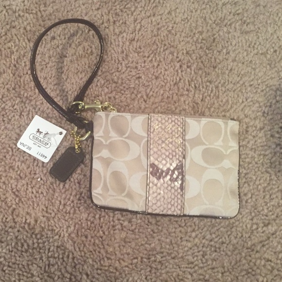 Coach wristlet