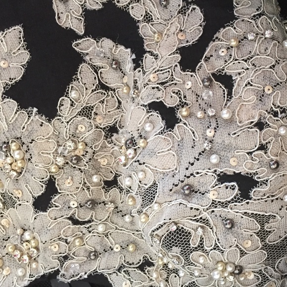 Black mermaid gown - Picture 4 of 4