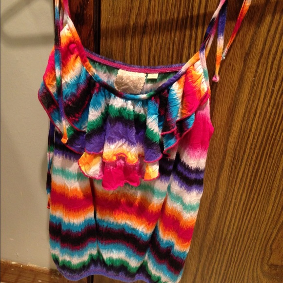 Multi color tank top