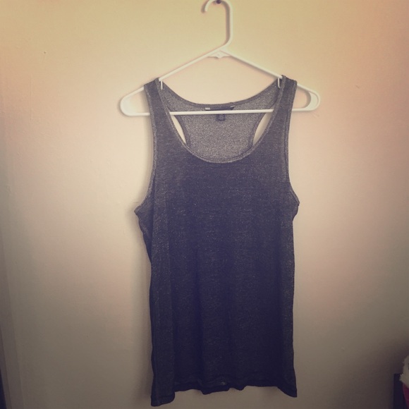 AE sparkly racerback tank - Picture 1 of 4