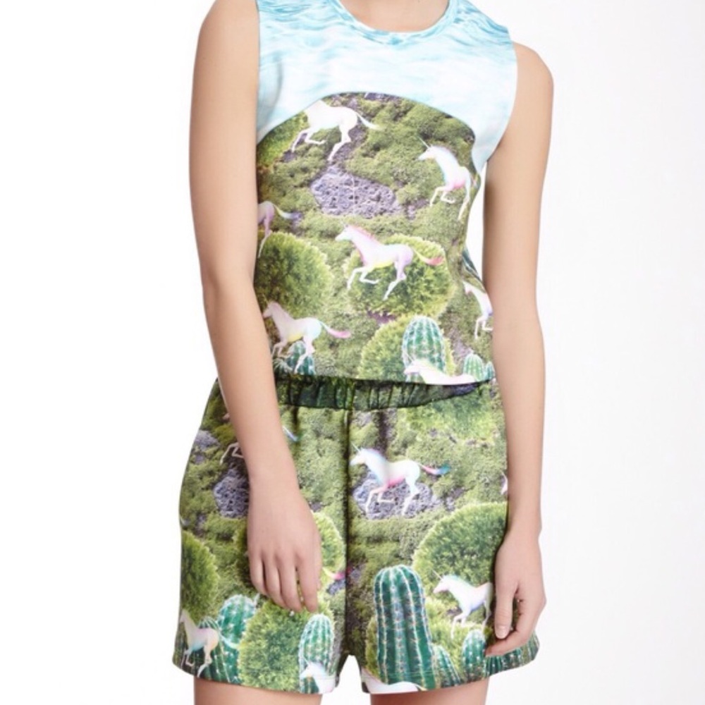 🌲Buy 1 Get 1 Free🌲 Neoprene Cactus & Unicorn Top