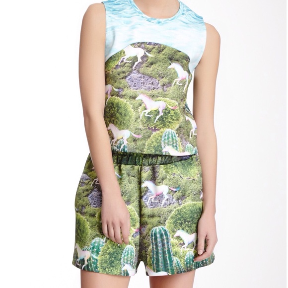 🌲Buy 1 Get 1 Free🌲 Neoprene Cactus & Unicorn Top - Picture 3 of 3