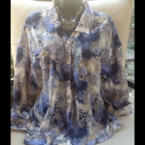 SOLD🎈🎈🎈Anthropologie Free People Blue Sky - Picture 2 of 4