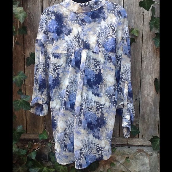 SOLD🎈🎈🎈Anthropologie Free People Blue Sky - Picture 3 of 4