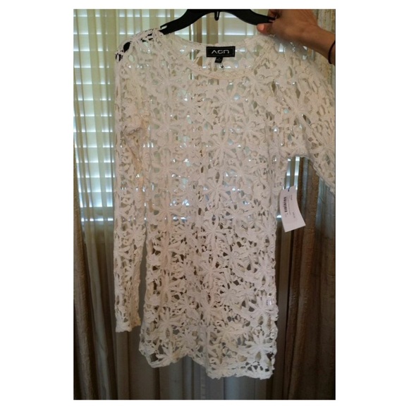 lace/ crochet dress