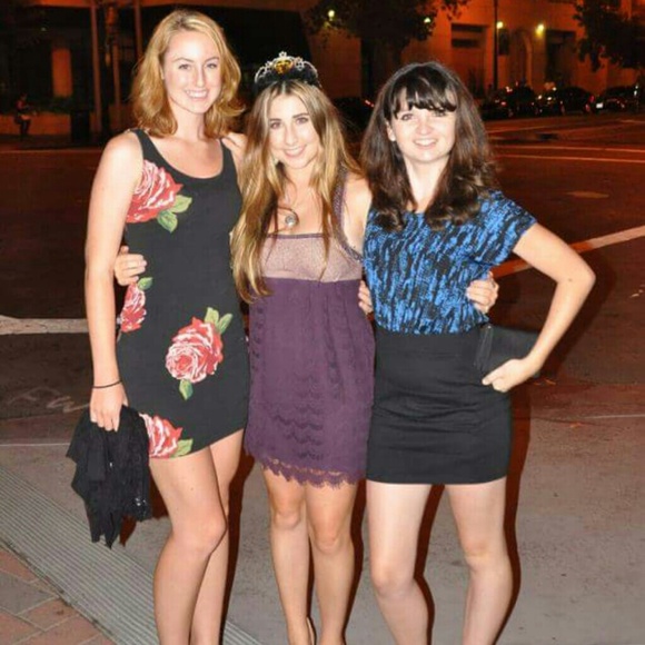 Purple formal  beautiful fp dress