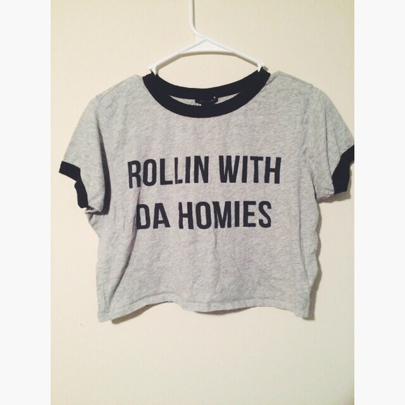 Rollin With Da Homies Crop Top