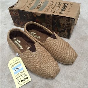 Women's Burlap TOMS