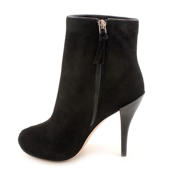 Jean Michel Cazabat Black Suede Boots - Picture 1 of 4