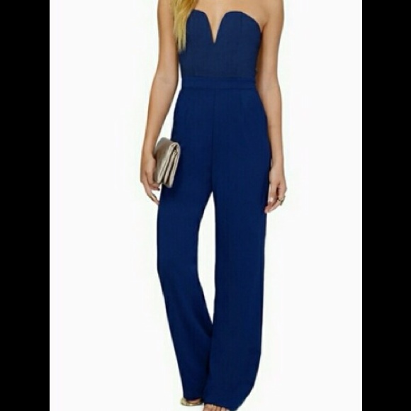 Navy pant Tobi romper size small
