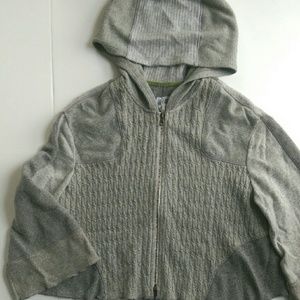 Burning Torch 100% Recycled Cashmere Crop Sweater