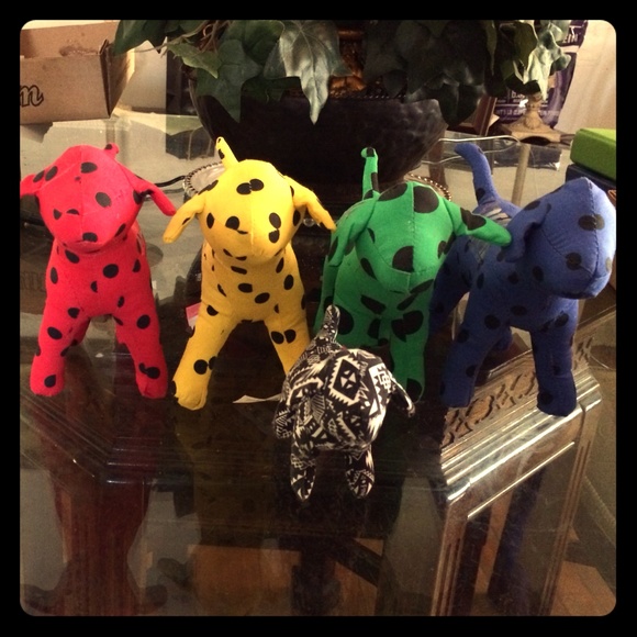 Faceless Pink Dogs