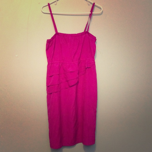 Purple Dress w/ Ruffles