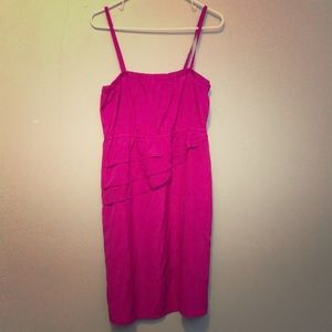 Purple Dress w/ Ruffles