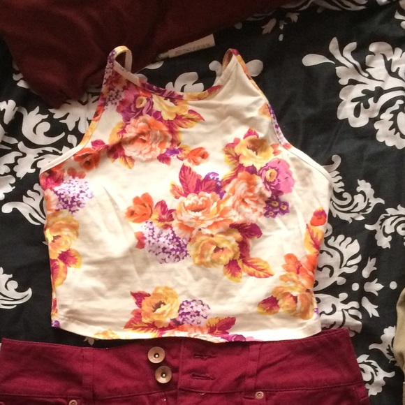 Floral Crop Top
