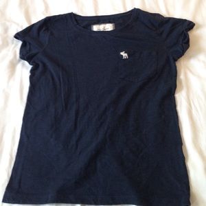 Abercrombie & Fitch navy t shirt