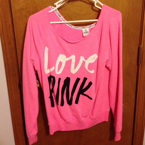 "Pink" sweatshirt