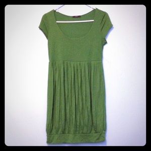 Olive green dress